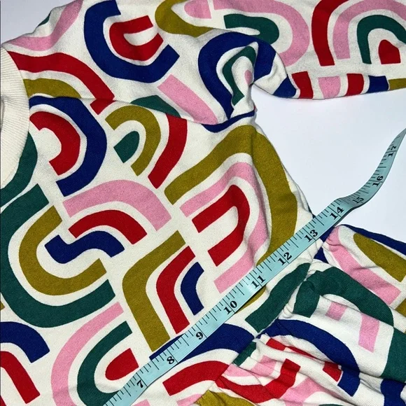 Girls Hanna Andersson White Knit Fabric - Picture 8 of 9